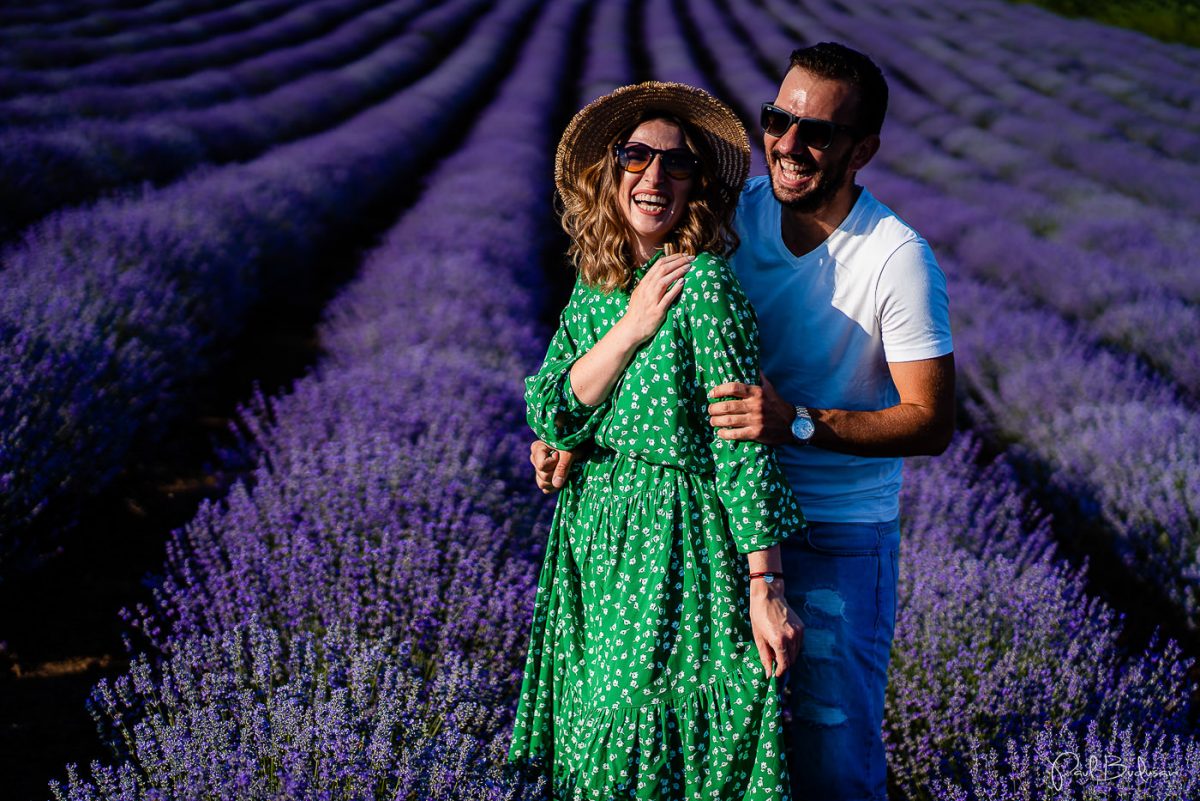 Fotograf Paul Budusan, Sedinta foto in Lavanda, Taramul Lavandei