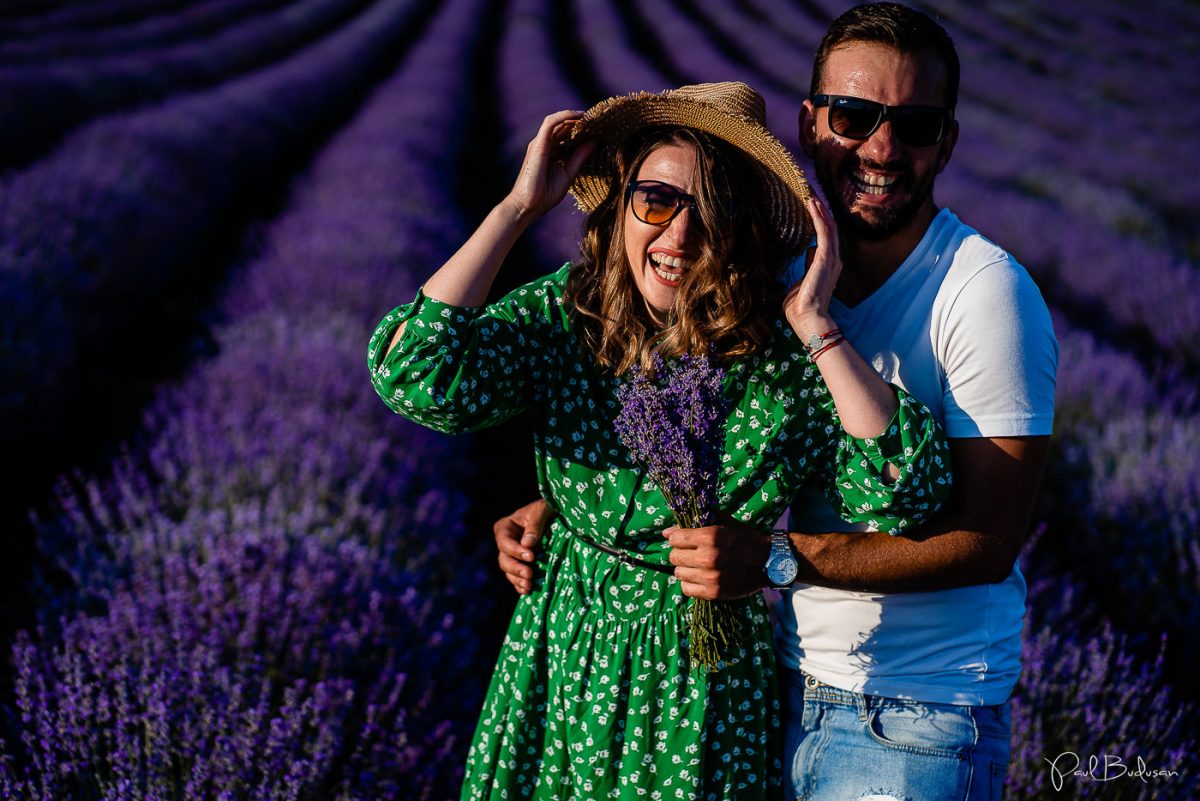 Fotograf Paul Budusan, Sedinta foto in Lavanda, Taramul Lavandei