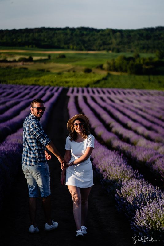 Fotograf Paul Budusan, Sedinta foto in Lavanda, Taramul Lavandei