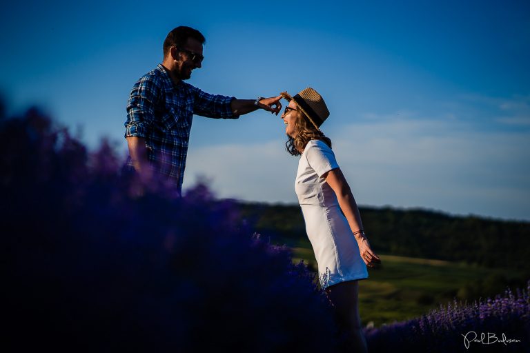 Fotograf Paul Budusan, Sedinta foto in Lavanda, Taramul Lavandei