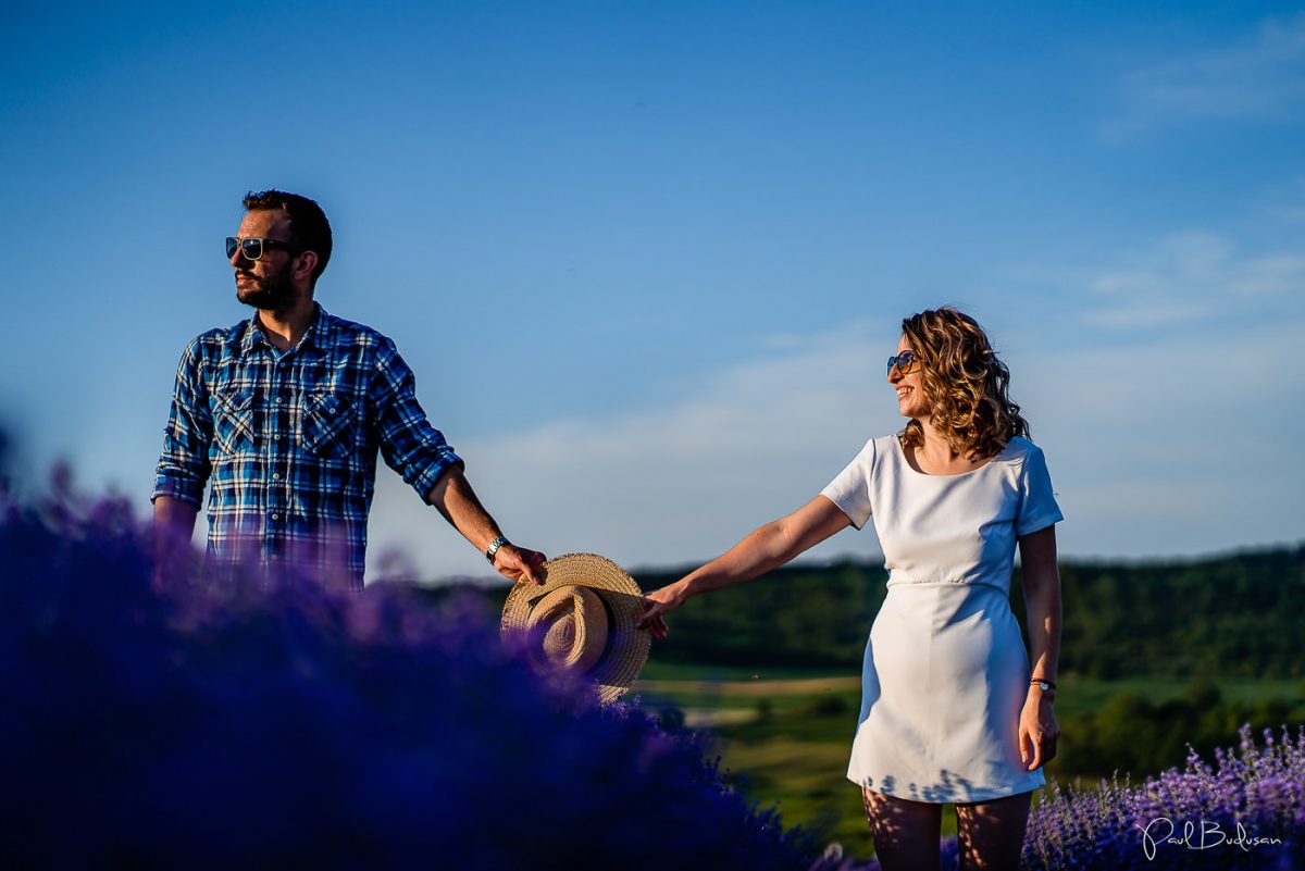 Fotograf Paul Budusan, Sedinta foto in Lavanda, Taramul Lavandei