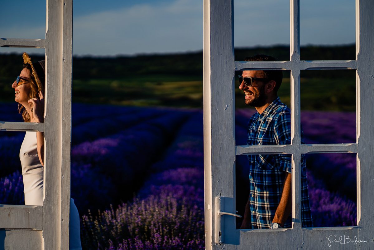 Fotograf Paul Budusan, Sedinta foto in Lavanda, Taramul Lavandei