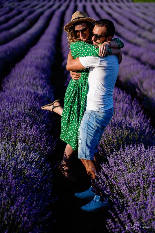 Fotograf Paul Budusan, Sedinta foto in Lavanda, Taramul Lavandei