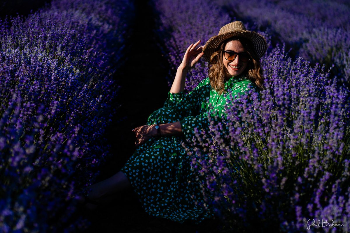 Fotograf Paul Budusan, Sedinta foto in Lavanda, Taramul Lavandei