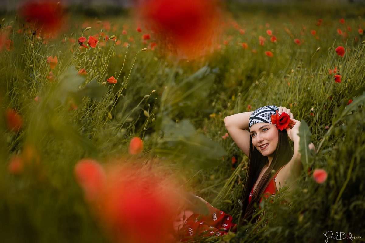 Sedinta foto in lanul de Maci